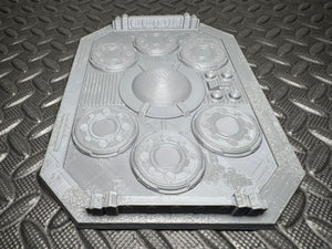 Sci-Fi Transmat Teleportation Pad - 28mm Desert Terrain - Desert Edge Outpost