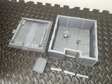 Load image into Gallery viewer, Garrison Command Cente Sci Fi Building Wargaming Scenery 28mm 32mm 3D Printed
