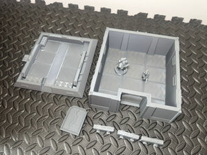 Garrison Command Cente Sci Fi Building Wargaming Scenery 28mm 32mm 3D Printed