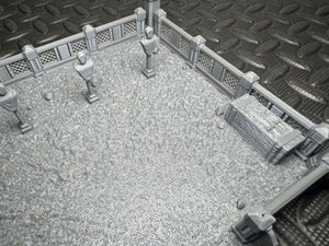 True 28mm Valkra Sci Fi Outpost Buildings Sci Fi Scenery Terrain - Read Description