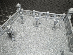 True 28mm Valkra Sci Fi Outpost Buildings Sci Fi Scenery Terrain - Read Description