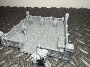 True 28mm Valkra Sci Fi Outpost Buildings Sci Fi Scenery Terrain - Read Description