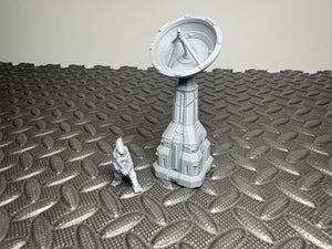 True 28mm Valkra Sci Fi Outpost Buildings Sci Fi Scenery Terrain - Read Description