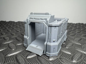 True 28mm Valkra Sci Fi Outpost Buildings Sci Fi Scenery Terrain - Read Description