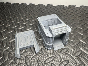 True 28mm Valkra Sci Fi Outpost Buildings Sci Fi Scenery Terrain - Read Description