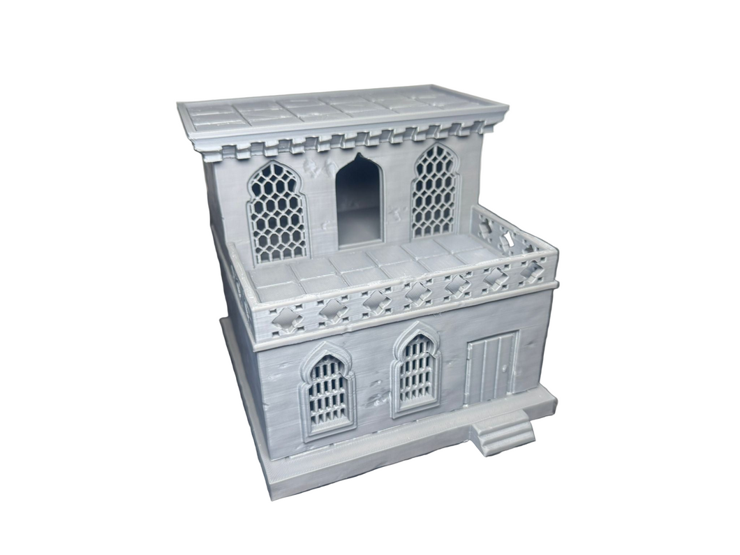 Middle Eastern House Sci Fi Historical Style 28mm Wargaming Terrain 3D Printed