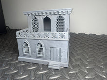 Load image into Gallery viewer, Middle Eastern House Sci Fi Historical Style 28mm Wargaming Terrain 3D Printed
