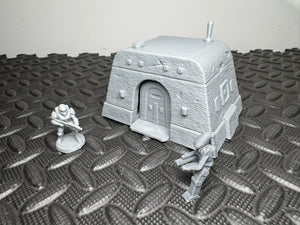 Live Work Module 3 28mm Sci-Fi Desert Building Tabletop Terrain Desertmania