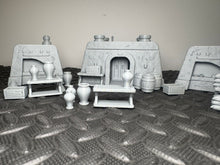 Load image into Gallery viewer, Desert Market 28mm Sci-Fi Desert Building Tabletop Scatter Terrain Desertmania
