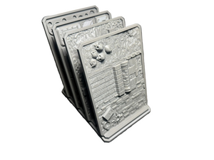 Texture Palette for Dry Brushing Fantasy Sci-Fi Industrial 3D Printed - Unprimed