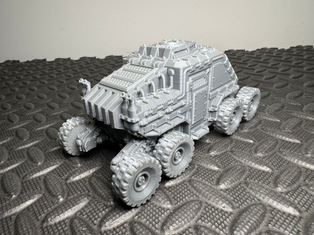 Dirt Runner Wasteland Vehicle - 3D Printed Sci-Fi Armoured Transport for 28mm
