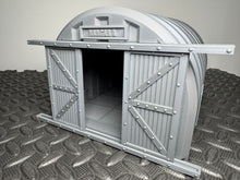 Load image into Gallery viewer, Aircraft Hangar Vehicle Storage Unit - 3D Printed 28mm 32mm Wargaming Terrain

