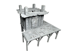 Load image into Gallery viewer, Post-Apocalyptic Wasteland Shacks - 3D Printed 28mm Gaming Terrain

