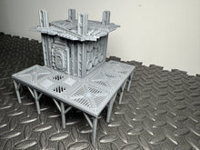 Load image into Gallery viewer, Post-Apocalyptic Wasteland Shacks - 3D Printed 28mm Gaming Terrain
