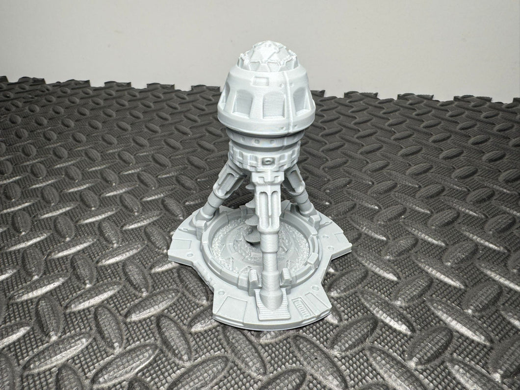 Sci Fi Mega Drill 3D Printed Industrial Scatter Terrain 28mm 32mm 10cm Tall