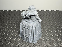 Load image into Gallery viewer, Sci-Fi AA Turret - Zeta Collection 3D Printed Wargaming Terrain 28mm 32mm
