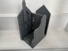 Load image into Gallery viewer, 28mm Totally Ruined Building - Destroyed Wargaming Building Tabletop Terrain
