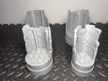 Load image into Gallery viewer, Miniature Display Plinth Hero Stand Diorama Base Modular - Dungeon Ruins Theme

