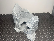 Load image into Gallery viewer, Ruined House Terrain for D&amp;D Fantasy Games Wargaming Scenery 15mm 20mm 28mm
