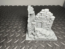 Load image into Gallery viewer, Ruined Watchtower Terrain for D&amp;D Fantasy Games Medieval Scenery 20mm 28mm
