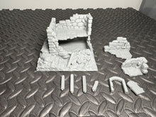 Load image into Gallery viewer, Ruined Watchtower Terrain for D&amp;D Fantasy Games Medieval Scenery 20mm 28mm
