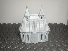 Load image into Gallery viewer, Elven House 3D Printed Fantasy Tabletop Gaming Terrain D&amp;D Medieval Building 28mm
