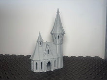 Load image into Gallery viewer, Elven House 2 3D Printed Fantasy Building Terrain for D&amp;D LOTR Style Games 28mm

