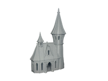 Load image into Gallery viewer, Elven House 2 3D Printed Fantasy Building Terrain for D&amp;D LOTR Style Games 28mm
