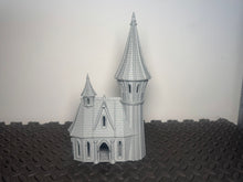Load image into Gallery viewer, Elven House 2 3D Printed Fantasy Building Terrain for D&amp;D LOTR Style Games 28mm
