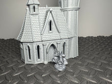 Load image into Gallery viewer, Elven House 2 3D Printed Fantasy Building Terrain for D&amp;D LOTR Style Games 28mm
