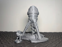 Load image into Gallery viewer, Giant Sci Fi Mega Drill 3D Printed Industrial Scatter Terrain 32mm Heroic 18cm Tall
