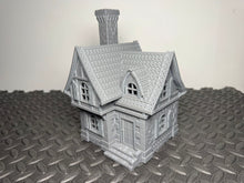 Load image into Gallery viewer, Fantasy Human House 1 Tabletop Wargaming Terrain D&amp;D Medieval Building 28mm 32mm
