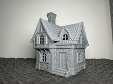 Load image into Gallery viewer, Fantasy Human House 1 Tabletop Wargaming Terrain D&amp;D Medieval Building 28mm 32mm
