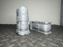 Load image into Gallery viewer, Industrial Storage Tanks Sci-fi Scatter Terrain for 28mm Wargaming Sci Fi
