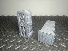 Load image into Gallery viewer, Industrial Storage Tanks Sci-fi Scatter Terrain for 28mm Wargaming Sci Fi
