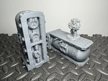 Load image into Gallery viewer, Industrial Storage Tanks Sci-fi Scatter Terrain for 28mm Wargaming Sci Fi
