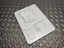 Load image into Gallery viewer, Large Industrial Dry Brush Texture Palette for Miniature Painting 21cm x 15cm
