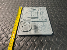 Load image into Gallery viewer, Large Industrial Dry Brush Texture Palette for Miniature Painting 21cm x 15cm
