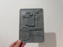 Load image into Gallery viewer, Large Industrial Dry Brush Texture Palette for Miniature Painting 21cm x 15cm
