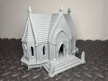 Load image into Gallery viewer, 28mm Elven House 5 3D Printed Fantasy Building Terrain for D&amp;D LOTR Silver Haven
