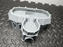 Load image into Gallery viewer, 28mm Elven House 3 Fantasy Medieval Building Terrain for D&amp;D LOTR Silver Haven
