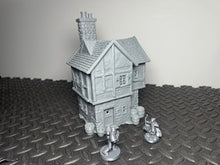 Load image into Gallery viewer, Briarwood House 1 Medieval Fantasy Terrain 3D Printed - Tabletop RPG Gaming 28mm
