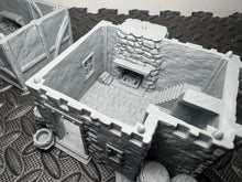 Load image into Gallery viewer, Briarwood House 1 Medieval Fantasy Terrain 3D Printed - Tabletop RPG Gaming 28mm
