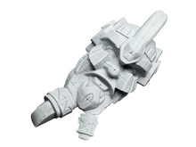 Load image into Gallery viewer, Dwarven Ruined Statue Head 3D Printed Fantasy RPG Scatter Terrain D&amp;D 28mm
