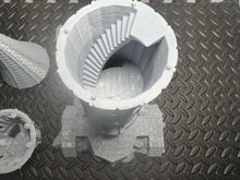 Load image into Gallery viewer, Silver Haven Elven Tower Fantasy Tabletop Gaming Terrain D&amp;D Medieval 28mm
