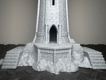 Load image into Gallery viewer, Silver Haven Elven Tower Fantasy Tabletop Gaming Terrain D&amp;D Medieval 28mm
