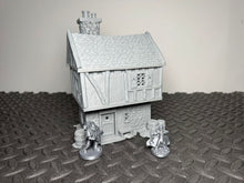 Load image into Gallery viewer, Briarwood House 3 Medieval Fantasy Terrain 3D Printed - Tabletop RPG Gaming 28mm
