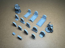 Load image into Gallery viewer, 28 x Grave Stones Cemetery Graves For 28mm Tabletop RPG Wargame Scenery Gothic
