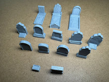 Load image into Gallery viewer, 28 x Grave Stones Cemetery Graves For 28mm Tabletop RPG Wargame Scenery Gothic
