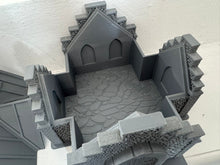 Load image into Gallery viewer, Village Church 28mm Medieval Wargaming Tabletop Terrain World War 2 Buildings
